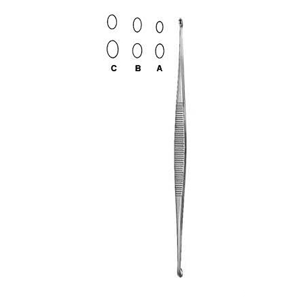 Bone Curette, double-ended